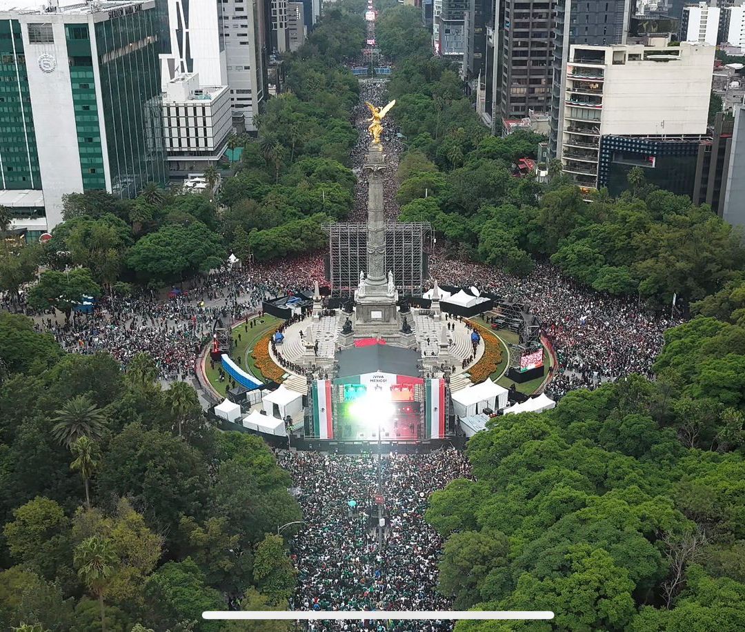 Saldo tras festejo por triunfo del Tri